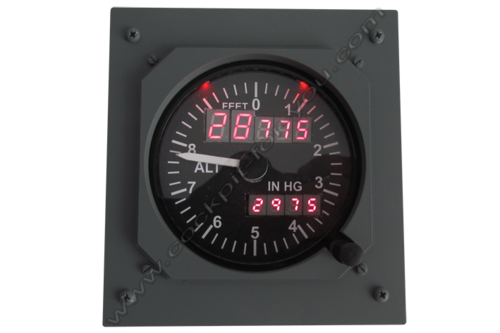 Gauge Altimeter B737 + Panel