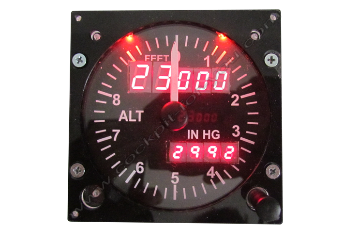 Gauge Boeing 737 - Altimeter -S - S 001