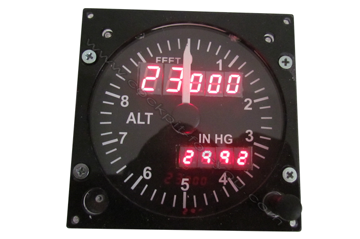 Gauge Boeing 737 - Altimeter -S - S 006